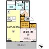 産交バス（熊本市）/八反田 徒歩2分 2階 1年未満 1LDKの間取り