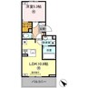 産交バス（熊本市）/八反田 徒歩6分 3階 1年未満 1LDKの間取り