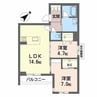 豊肥本線<阿蘇高原線>/東海学園前駅 徒歩17分 2階 建築中 2LDKの間取り