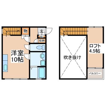 間取図 桜ハイツ