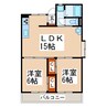 熊本バス（熊本市）/東野中学校前 徒歩3分 2階 築56年 2LDKの間取り