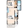 産交バス（熊本市）/桜木三丁目 徒歩2分 1階 築11年 1LDKの間取り