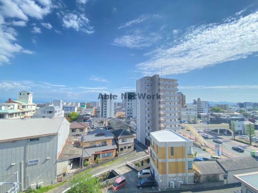 7階からの眺望です フルール南熊本