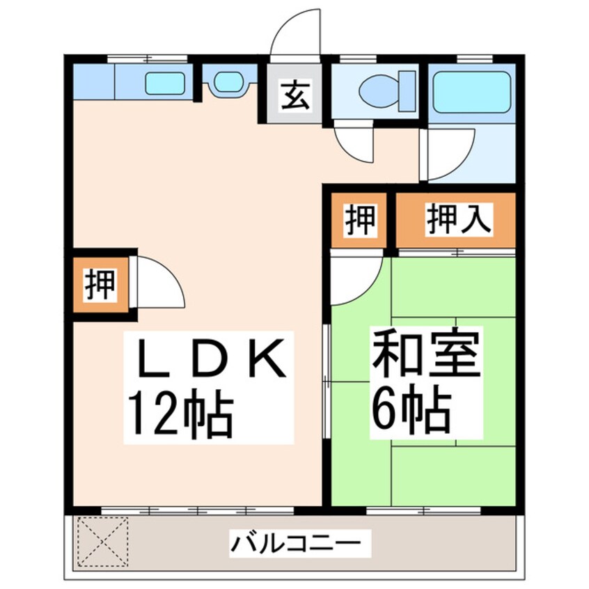 間取図 タウン前田