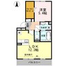 産交バス（熊本市周辺）/府内古閑 徒歩1分 3階 築10年 1LDKの間取り