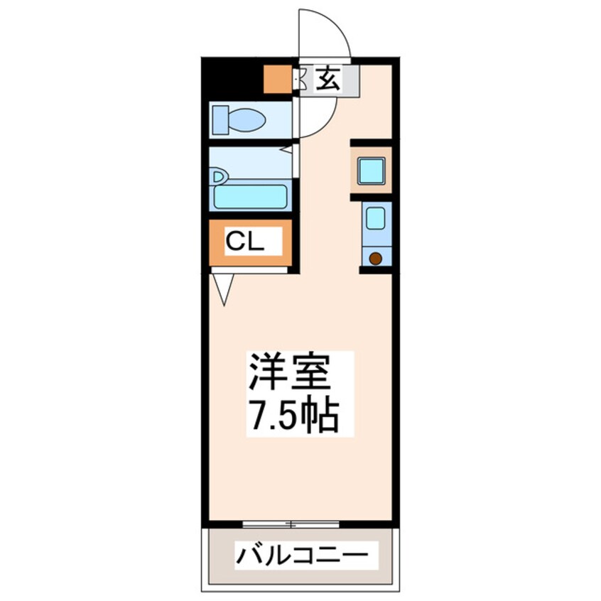 間取図 モンパレ県立大前