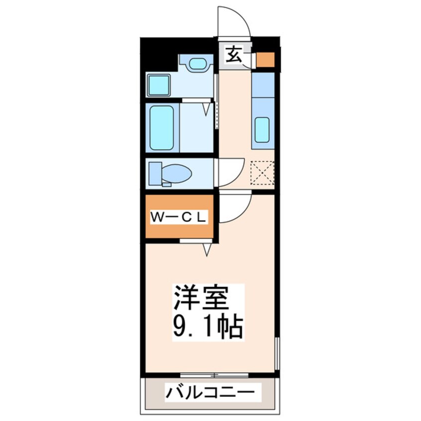 間取図 PUPPYS水前寺