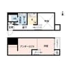 blueberry 本山 1Kの間取り