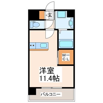 間取図 LIBTH南熊本