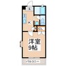グレイスコート五番館 1Kの間取り
