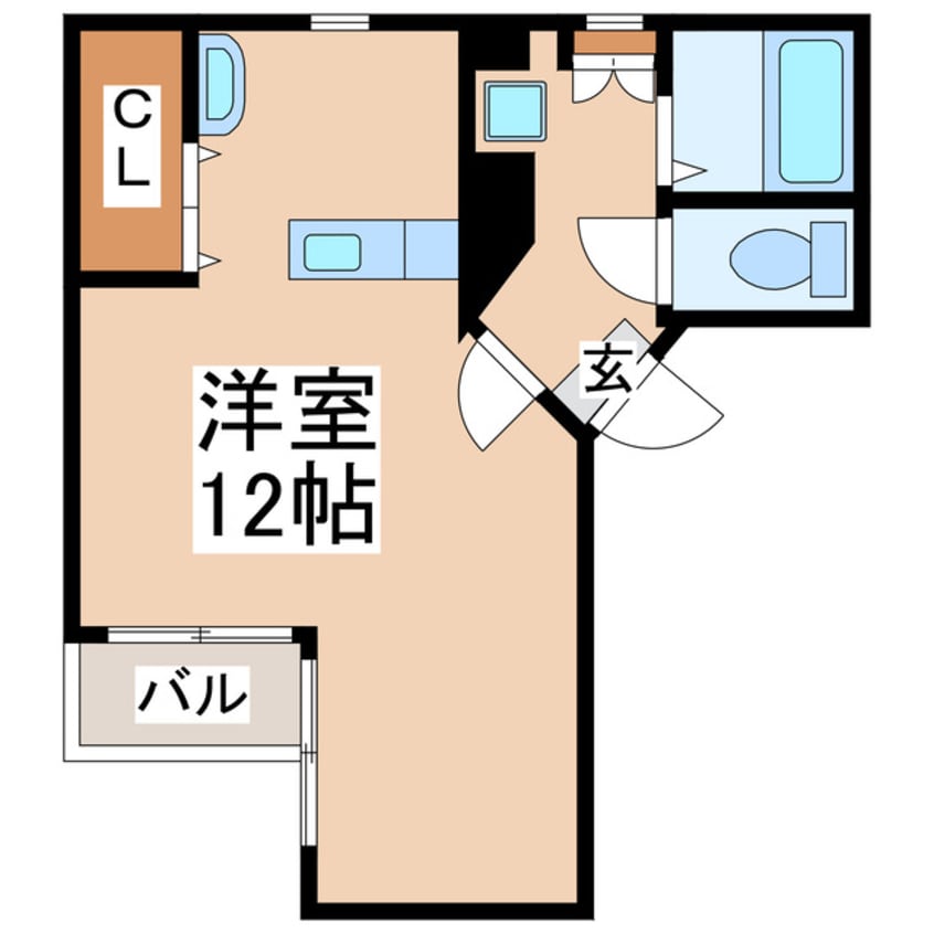 間取図 エスタジオ新屋敷