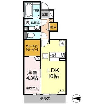 間取図 (上記以外の)熊本市内バス/山立窪 徒歩1分 1階 築6年