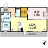 産交バス（熊本市）/長嶺小学校入口 徒歩5分 2階 築4年 1LDKの間取り