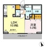 熊本市電Ａ系統<熊本市交通局>/健軍町駅 徒歩3分 3階 築5年 1LDKの間取り