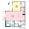 VillaGlanz 1LDKの間取り