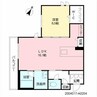 VillaGlanz 1LDKの間取り