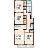 KTKハイム水前寺 3LDKの間取り