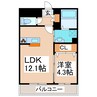 産交バス（熊本市）/八反田 徒歩3分 1階 築17年 1LDKの間取り