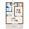 産交バス（熊本市周辺）/託麻団地入口 徒歩5分 3階 築18年 1LDKの間取り