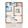 産交バス（熊本市周辺）/託麻団地入口 徒歩5分 3階 築20年 1LDKの間取り
