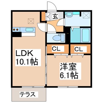 間取図 ボナールⅡ