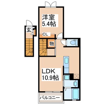 間取図 クラリス