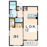 産交バス（熊本市）/鉄工団地通り 徒歩2分 3階 築12年 1LDKの間取り