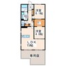 産交バス（熊本市）/鉄工団地前 徒歩5分 1階 築8年 2LDKの間取り