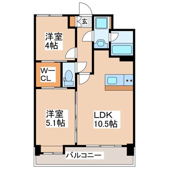 間取図 ヒルクレスト水前寺