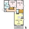 熊本バス（熊本市）/東野中学校前 徒歩3分 2階 1年未満 2LDKの間取り
