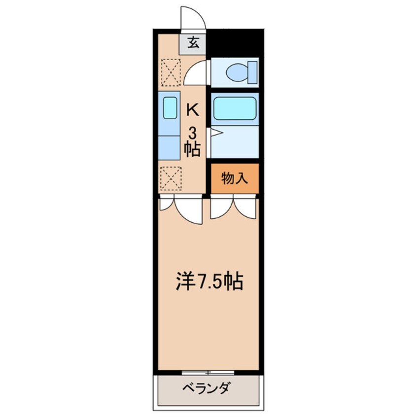 間取図 コーポレーション華