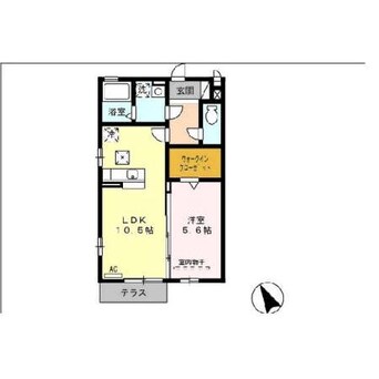 間取図 ハッピネスTAKAO