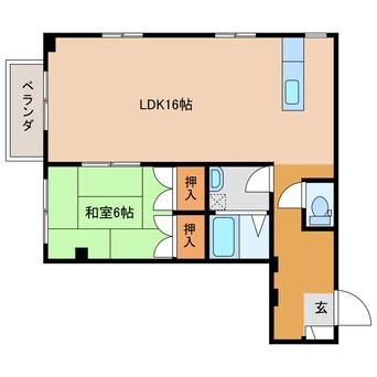 間取図 カーサラシャンテ