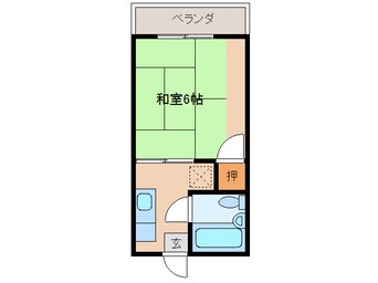 間取図 シティーハイツ姫城