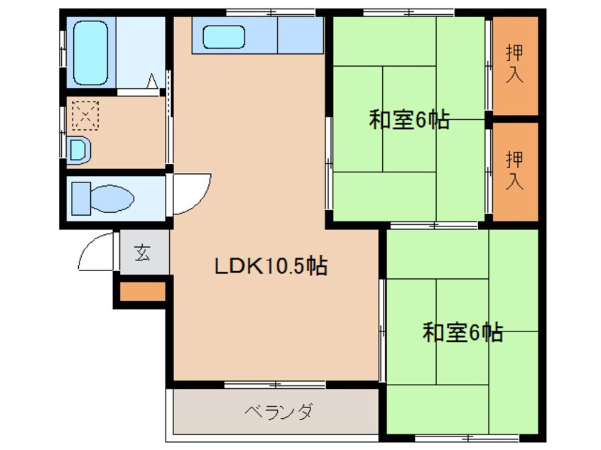 間取図 メゾン都原