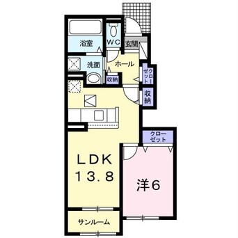 間取図 ベル・ルーチェ