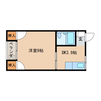 間取図 コーポラス雅