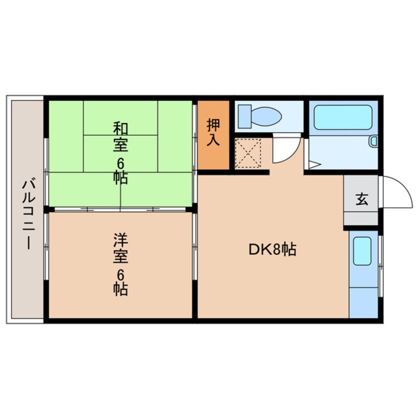 間取図 ビューラーハイム