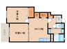 トライ　アクシスＡ 2DKの間取り