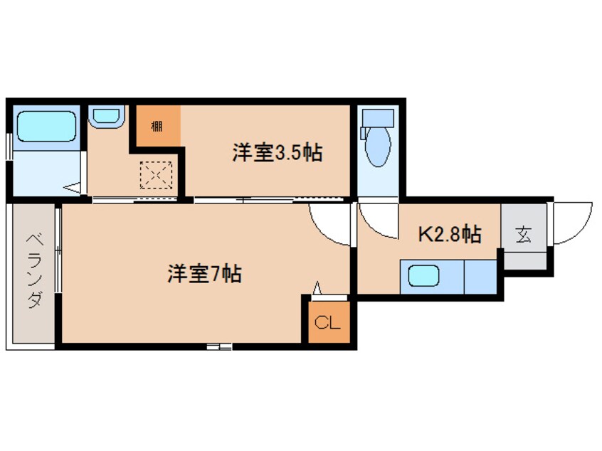 間取図 メイ・ピース