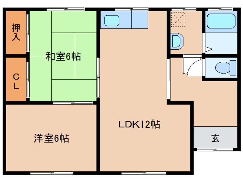 間取図 幸ヶ丘団地