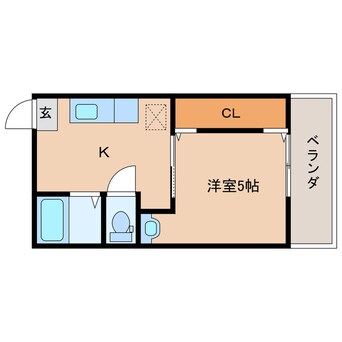 間取図 ﾘｯﾂﾊｳｽTKO