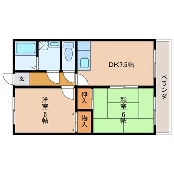 間取図 メゾンド都原