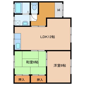 間取図 公園横丁