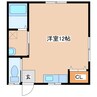 コーポ児玉 1Rの間取り