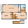 ヒルレジェンド 2LDKの間取り