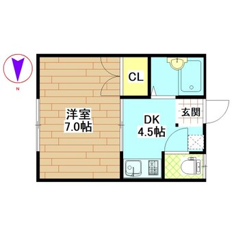 間取図 ハーモニータウン