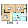 新森貸家（都北町7518） 3DKの間取り