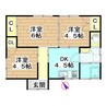 新森貸家（都北町7518） 3DKの間取り
