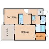 TreS 1DKの間取り